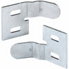 Prime-Line Zinc-Plated Silver Steel Bi-Fold Door Aligner 2 pc