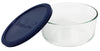 Pyrex 6017397 7 Cup Storage Plus® Round Dish With Plastic Cover (Pack of 4)