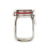 KIKKERLAND 0.1 in. W X 5.4 in. L Clear Polypropylene Mason Jar Storage Bag (Pack of 24).