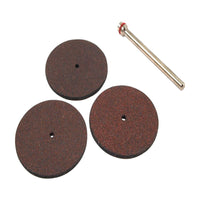 Forney 1-1/4 in. Fiberglass Round Reinforced Cut-Off Wheel Kit 4 pc