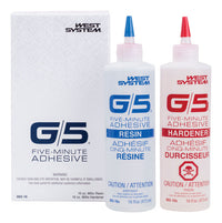 West System G/5 High Strength Glue Adhesive Kit 2 pk