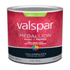 Valspar Medallion Satin White Paint and Primer in One Exterior 1 qt