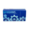 Gloveworks Latex Disposable Gloves Medium Ivory Powdered 100 pk