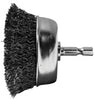 Century Drill & Tool 1-3/4 in.   Crimped Wire Wheel Brush Steel 4500 rpm (Pack of 2)