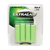 Ultralast NiMH AA 1.2 volt Solar Rechargeable Battery ULNMH4AASL 4 pk