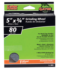 Gator 5 in. D X 1 in. in. Grinding Wheel