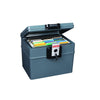 First Alert Steel Gray Key Lock Waterproof File Chest 0.62 cu. ft. Capacity, 13 H x 16.25 W in.