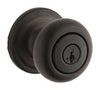 Kwikset SmartKey Juno Venetian Bronze Entry Lockset KW1 1-3/4 in.