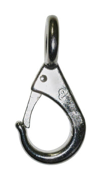 Baron 3/4 in. D X 3-3/4 in. L Polished Stainless Steel Snap Hook 440 lb