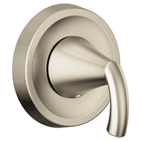 Brushed nickel M-CORE transfer M-CORE transfer valve trim