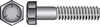 Hillman 5/16 in. D X 1-1/4 in. L Heat Treated Zinc Steel Hex Head Cap Screw 100 pk