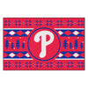 MLB - Philadelphia Phillies Holiday Sweater Rug - 19in. x 30in.