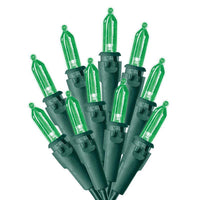 Celebrations LED Mini Green 100 ct String Christmas Lights 24.5 ft. (Pack of 12)