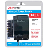 CyberPower 22 AWG 3-12 V 5 ft. L Power Adapter