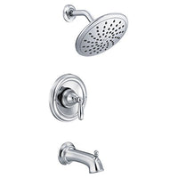 Chrome Posi-Temp(R) tub/shower