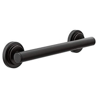 MATTE BLACK 12" DESIGNER GRAB BAR