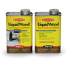 Abatron LiquidWood Solid Clear Epoxy Wood Consolidant Kit 2 pt