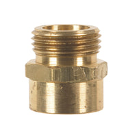 JMF Brass 3/4 in. Dia. x 3/4 in. Dia. Adapter Yellow 1 pk (Pack of 5)