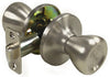 Ultra Security Satin Nickel Passage Knob Right or Left Handed