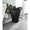 Umbra 2.5 gal. Black Garbino Wastebasket (Pack of 6)