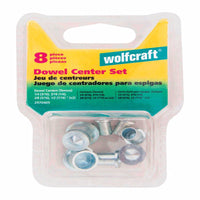 Wolfcraft Dowel Center Set 8 pc