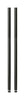 Honey Can Do 36 in. H x 1 in. W x 1 in. D Steel Shelf Pole with Leg Levelers