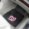 MLB - Washington Nationals Heavy Duty Car Mat Set - 2 Pieces