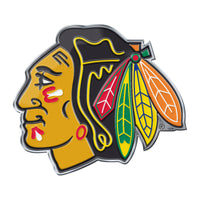 NHL - Chicago Blackhawks Heavy Duty Aluminum Color Emblem