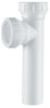 PlumbCraft 1-1/2 in. D Plastic End Outlet Tee