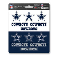 NFL - Dallas Cowboys 12 Count Mini Decal Sticker Pack