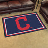 MLB - Cleveland Indians 4ft. x 6ft. Plush Area Rug