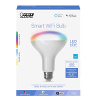 Feit Smart Home BR30 E26 (Medium) Smart-Enabled LED Bulb Color Changing 65 Watt Equivalence 1 pk - Deal of The Week