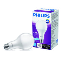 Philips A19 E26 (Medium) LED Bulb Daylight 100 Watt Equivalence 1 pk