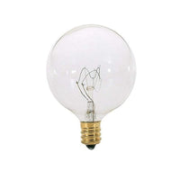 Summer Nights Incandescent G14 Globe Clear/Warm White 25 ct Replacement Christmas Light Bulbs