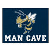 Georgia Tech Buzz Man Cave Rug - 34 in. x 42.5 in.