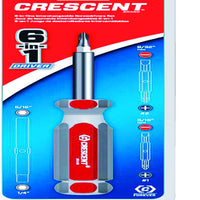 Crescent 6-in-1 Screwdriver 6 in.