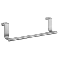 iDesign Forma Brushed Silver Over the Cabinet Towel Bar 11 in. L Stainless Steel