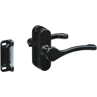 National Hardware Black Zinc Lever Latches 1 pk