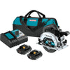 Makita 18V 6-1/2 in. Cordless Brushless Compact Circular Saw Kit (Battery & Charger)