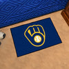 MLB - Milwaukee Brewers Rug - 19in. x 30in.