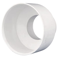 Charlotte Pipe Schedule 30 3 in. Hub X 1-1/2 in. D Hub PVC Reducing Coupling 1 pk