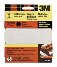 3M 5 in. Aluminum Oxide Hook and Loop Sanding Disc 120 Grit Fine (Pack of 10)