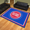 NBA - Detroit Pistons 8ft. x 10 ft. Plush Area Rug