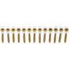 Senco DuraSpin No. 8 X 1-3/4 in. L Square Yellow Zinc Collated Wood Screws 1000 pk