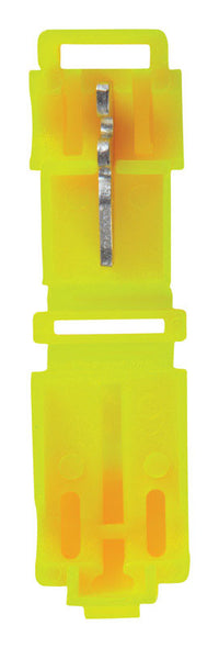 Jandorf 12 Ga. Insulated Wire Terminal Self-Stripping Yellow 2 pk