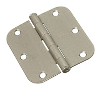 National Hardware 3 in. L Satin Nickel Door Hinge 1 pk