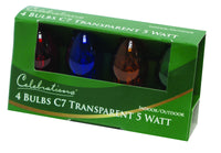 Celebrations Incandescent Multicolored Replacement Bulb