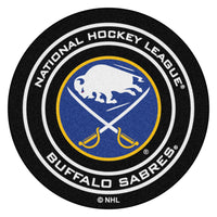 NHL - Buffalo Sabres Hockey Puck Rug - 27in. Diameter