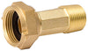 BK Products ProLine 1 in. X 1 in. Brass Meter Coupling MIP 1 pc