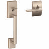 Schlage Century Satin Nickel Handleset 1-3/4 in.